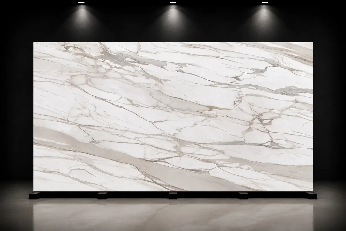 Interstone Calacatta Gold surface