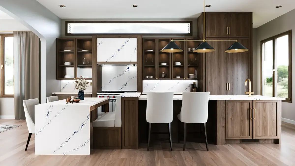 Cambria Inverness Cobalt surface