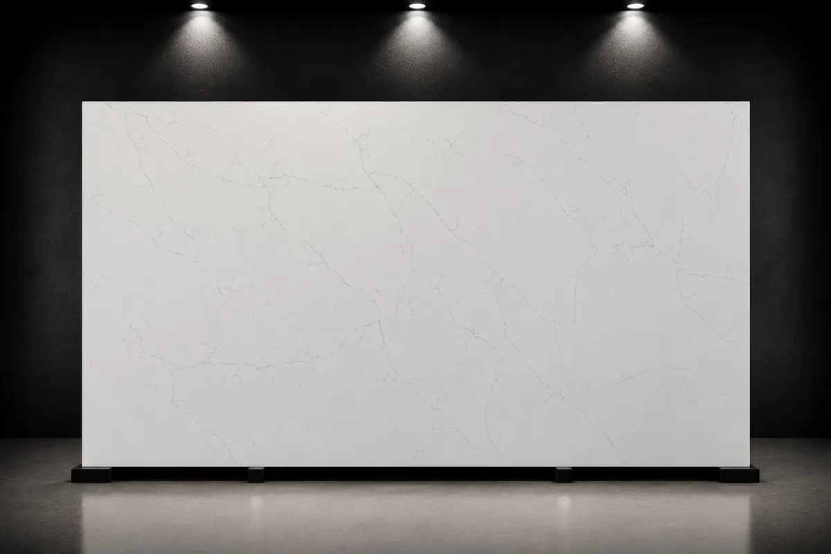 Interstone Brilliant White surface