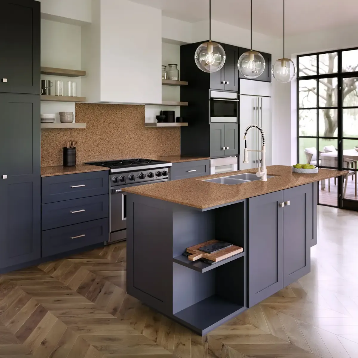 Cambria Burton Brown surface