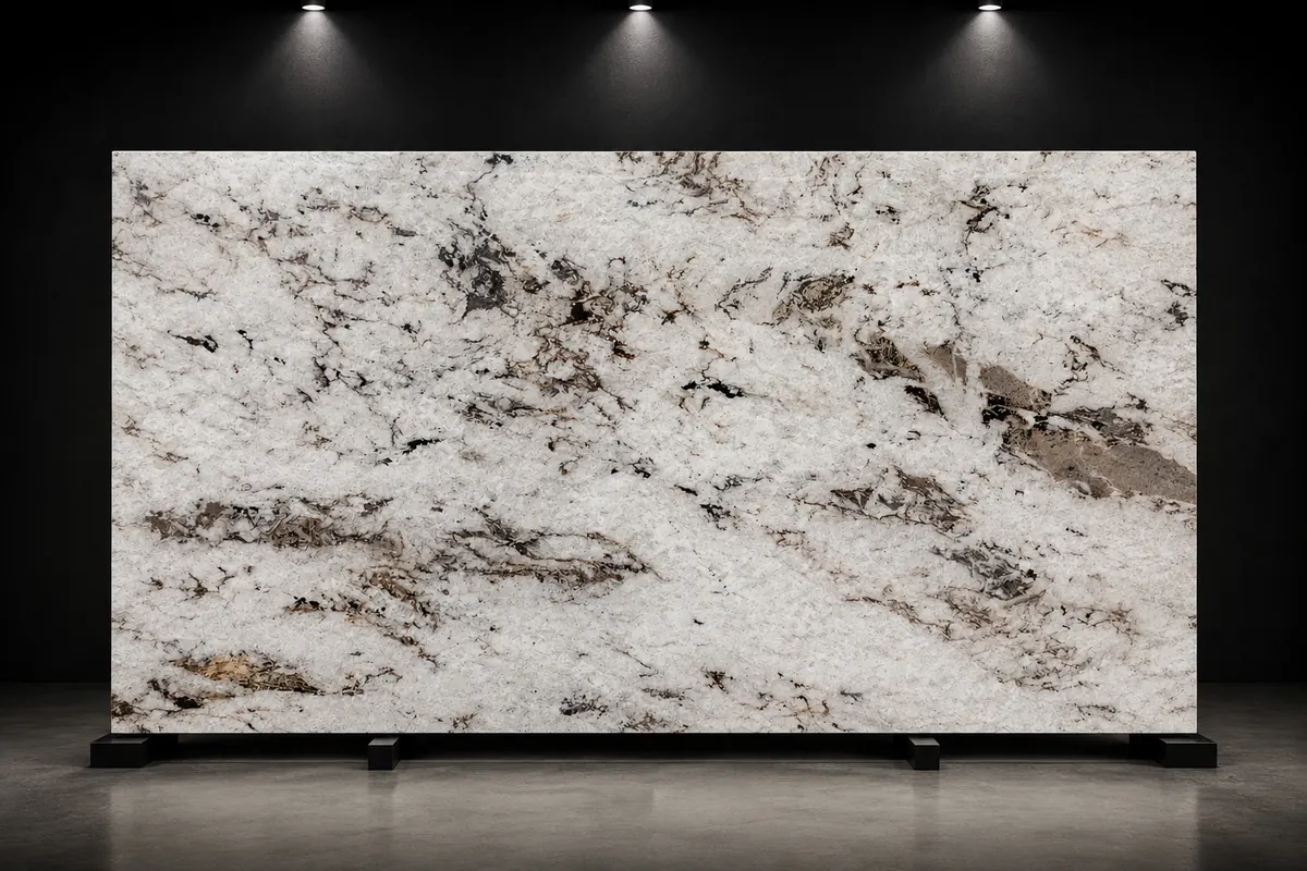 Interstone Cristallo Chocolate surface