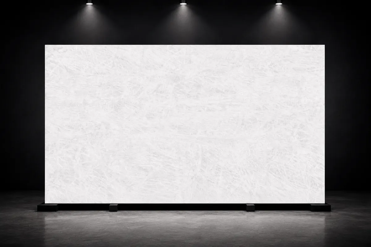 Interstone Crystal White surface