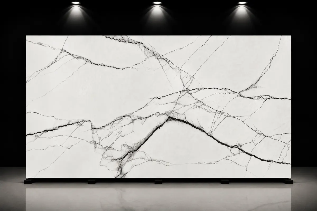 Interstone B&W Marble Breach surface