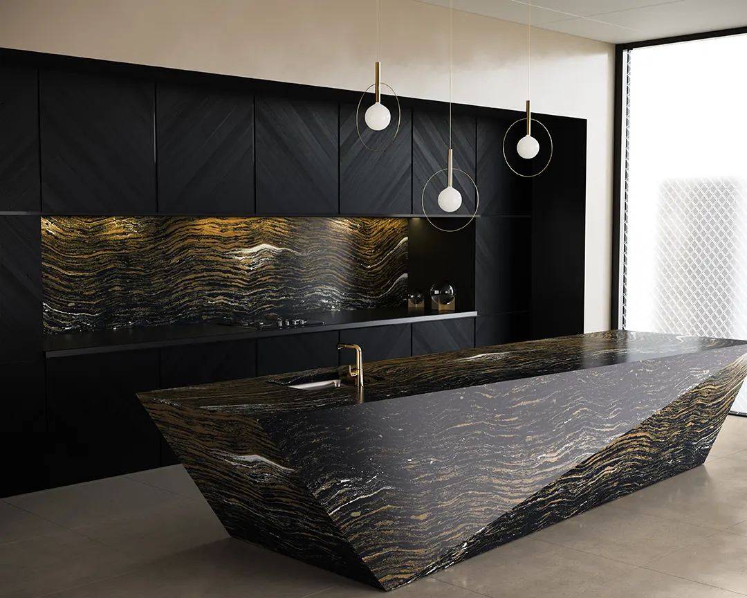 Cambria Golden Dragon surface