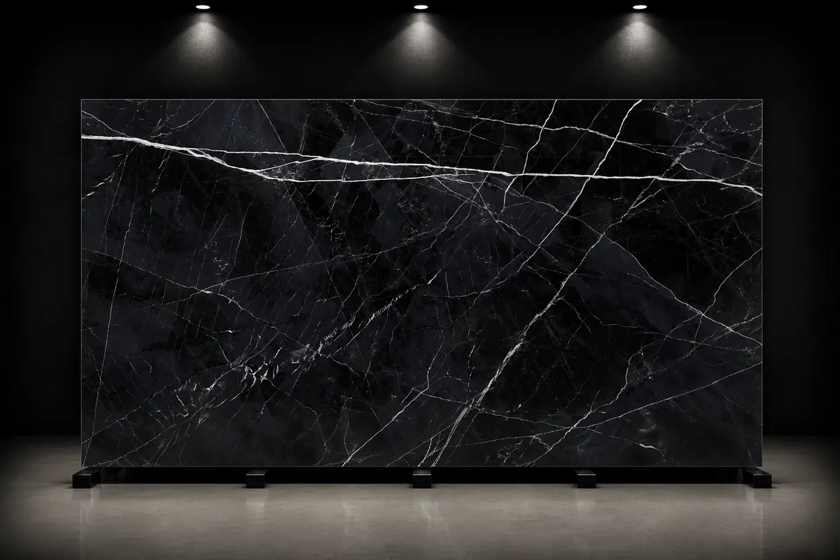 Interstone Calacatta Black surface