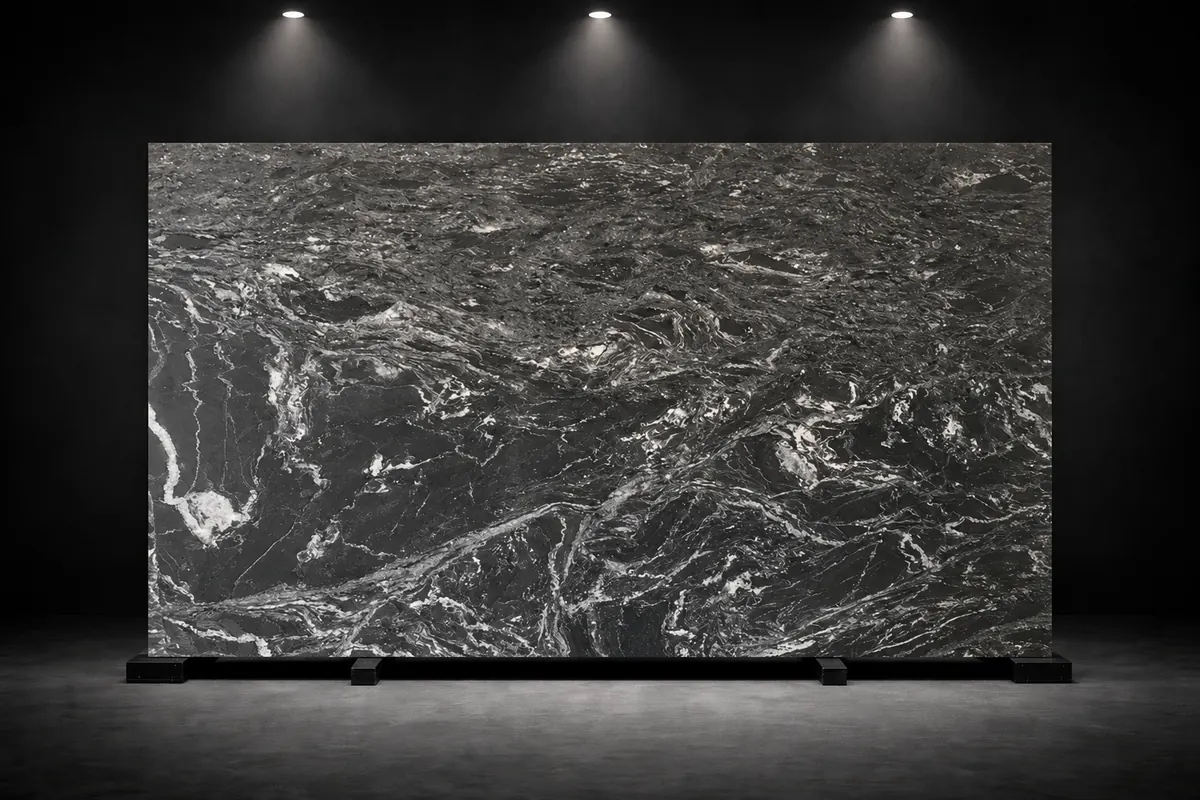 Interstone Silver Wave surface