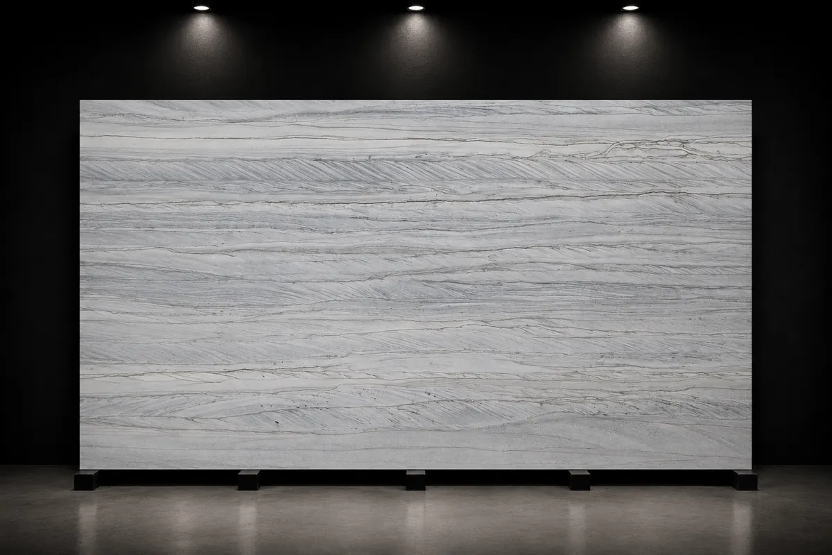Interstone Brillant Grey surface