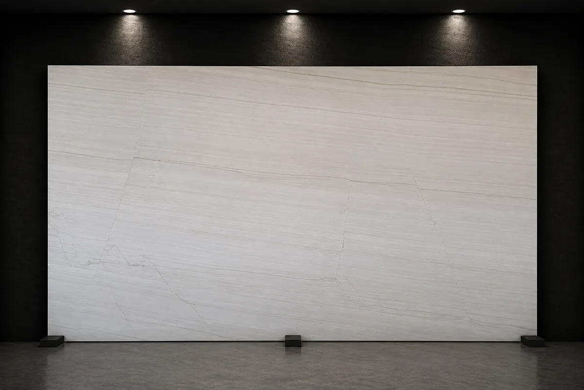 Interstone Diamond White surface