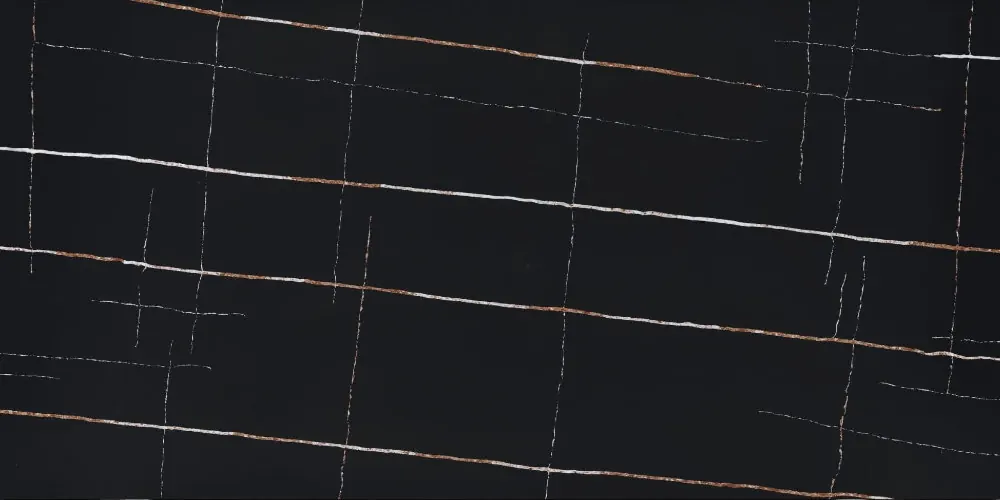 Zenith Quartz Nero Marquina Gold surface