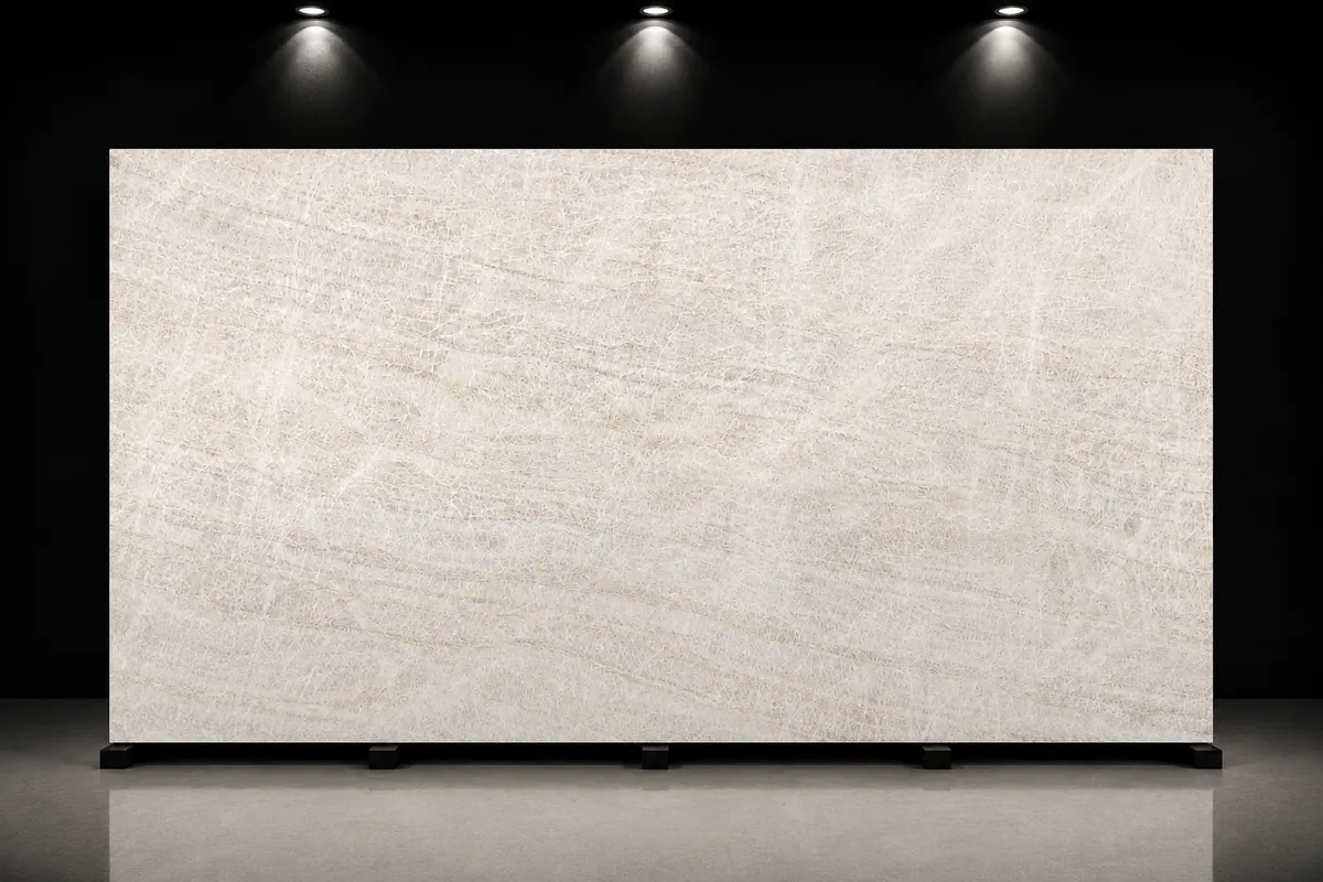 Interstone Taj Mahal porcelain surface