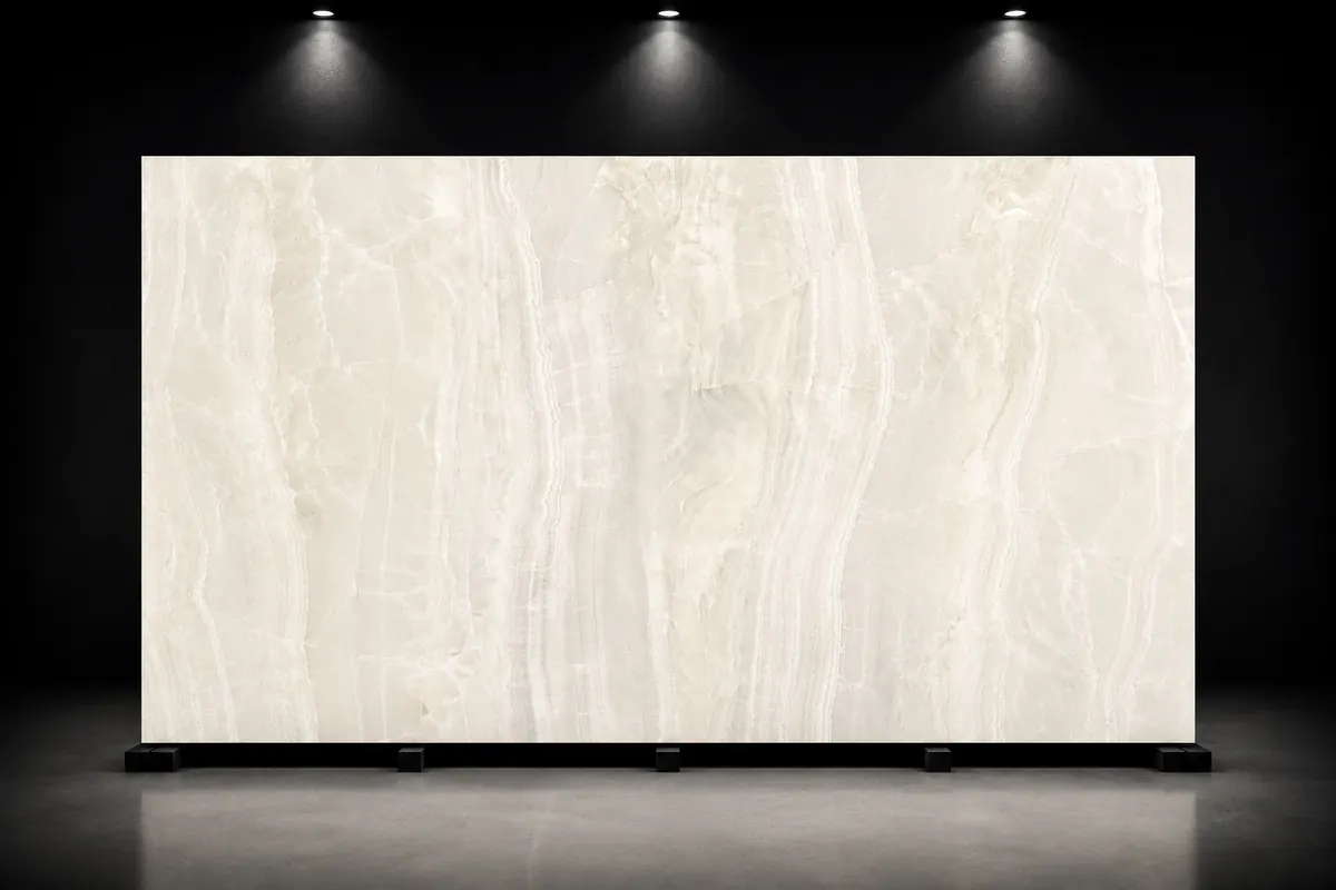 Interstone Ivory Onyx surface