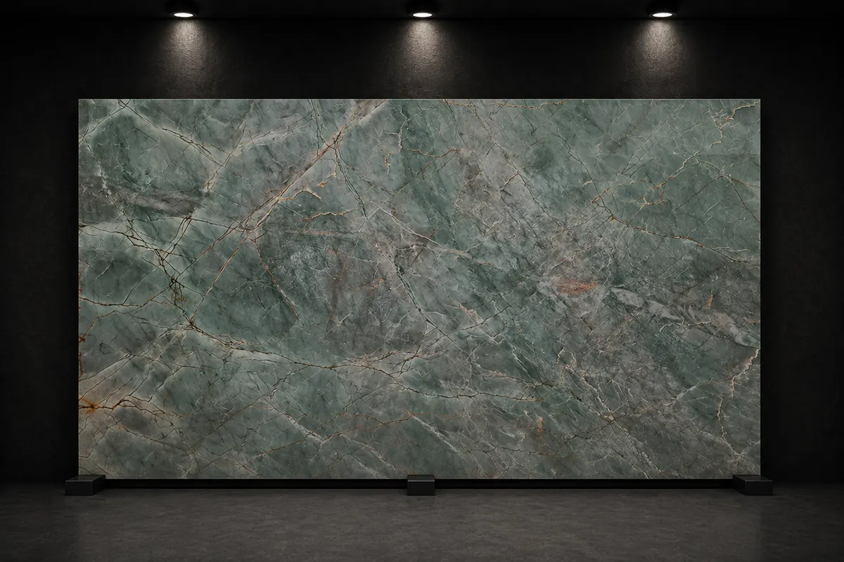 Interstone Emerald Green Top surface