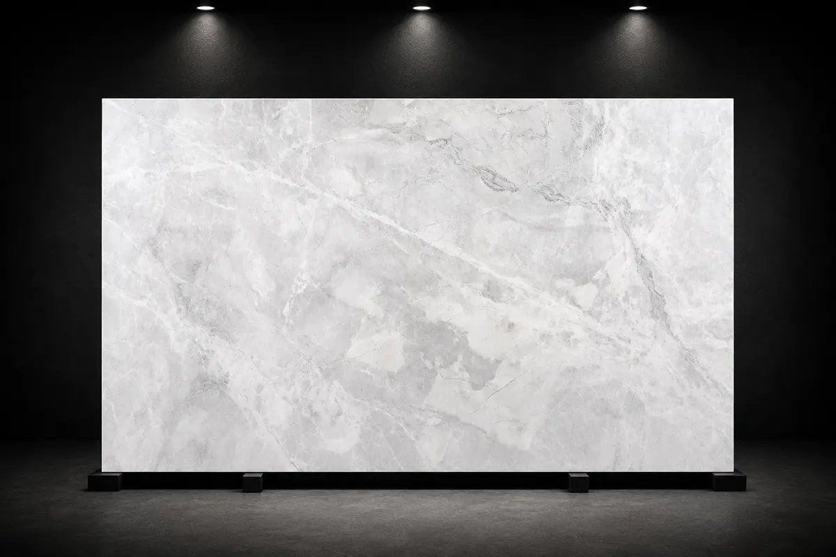 Interstone Sky White surface