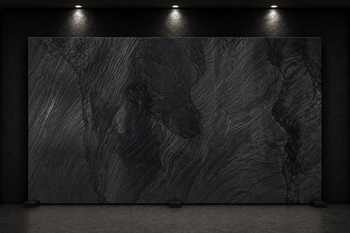 Interstone Diamante Nero surface