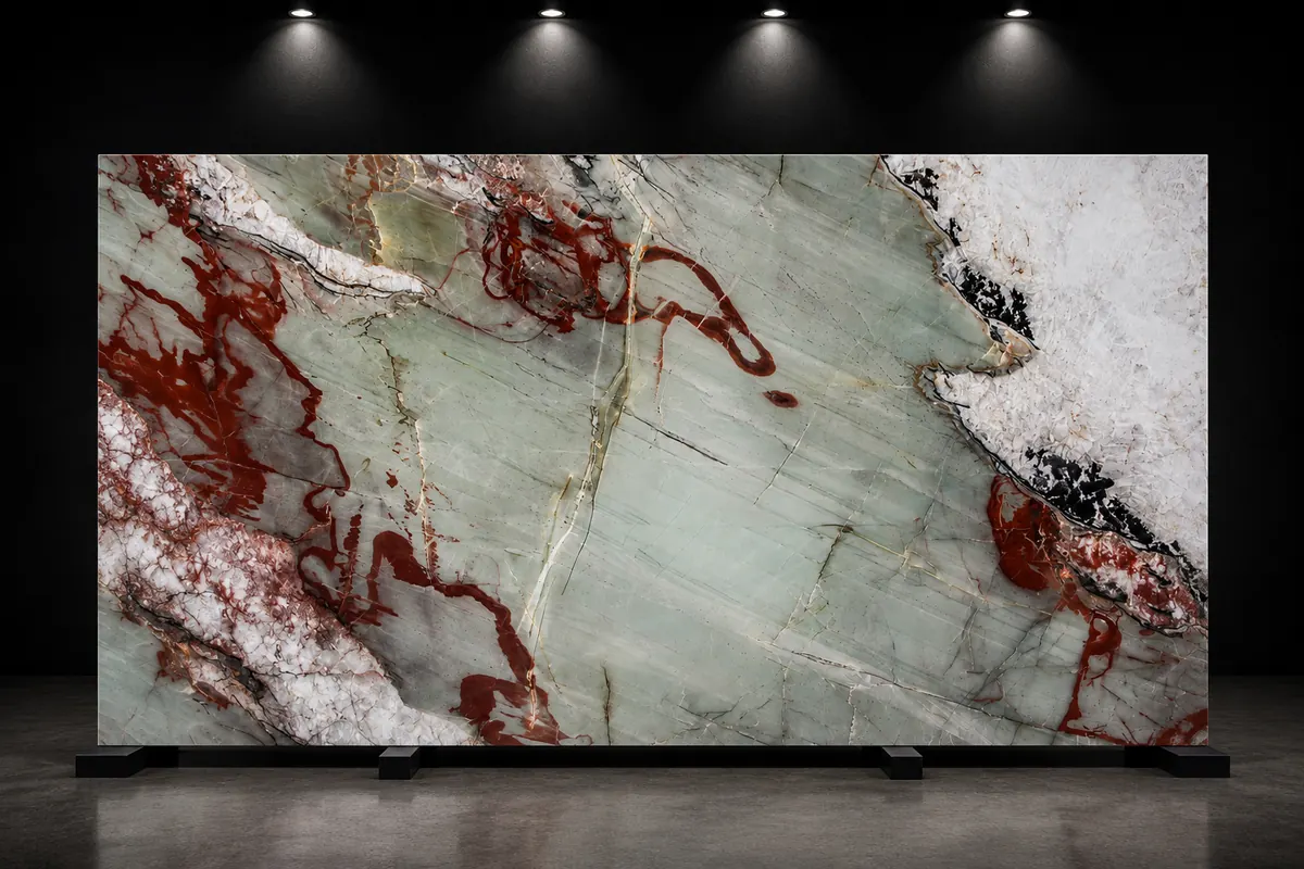Interstone Cristallo Tiffany surface