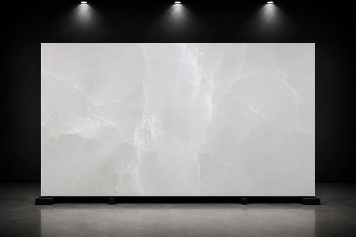 Interstone Onyx White surface
