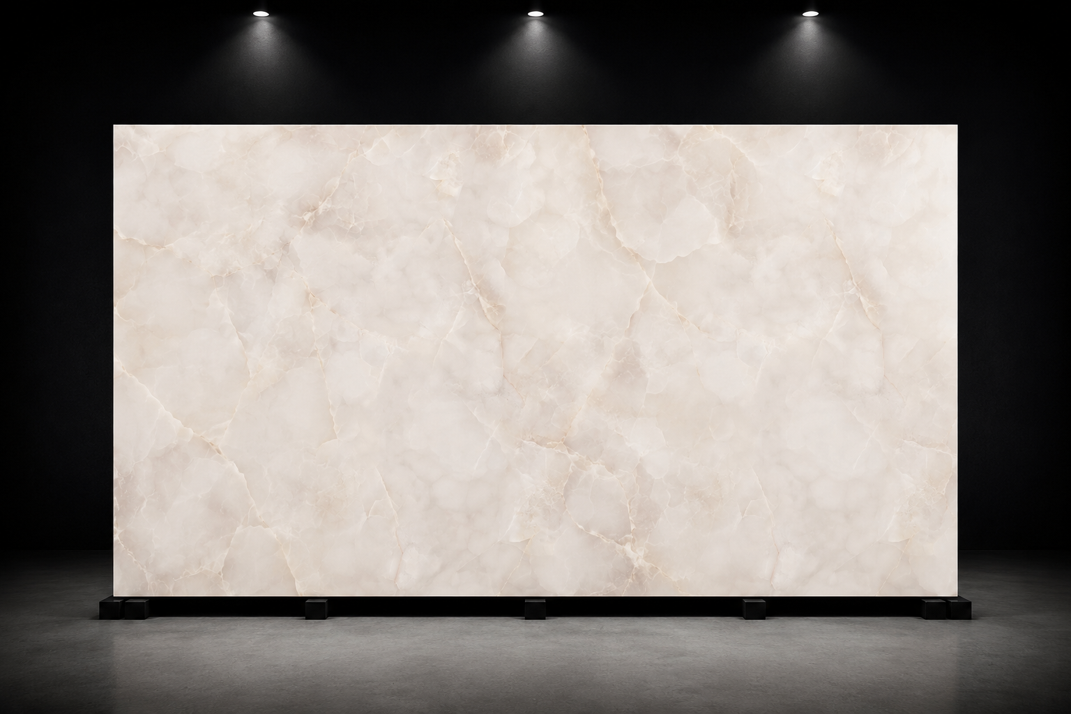 Warm ivory porcelain surface reference